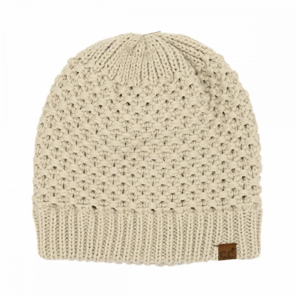 C.c Cozy Knit satin lining  Beanie